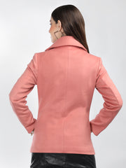 Women Solid Single-Breasted Blazer