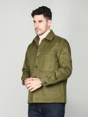 DLANXA Men Winter Stylish Shacket