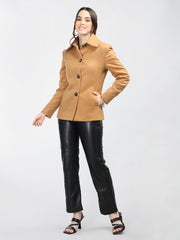 Women Solid Single-Breasted Blazer