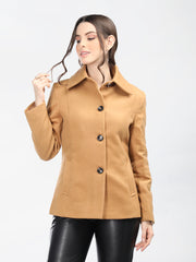 Women Solid Single-Breasted Blazer