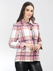 Women Solid Single-Breasted Blazer