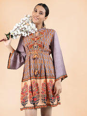 Women Printed Embroidered Kurti