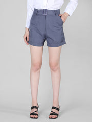 Regular Fit Casual Shorts for Women