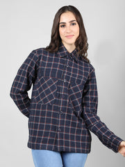 Women Causal Shacket For Winter