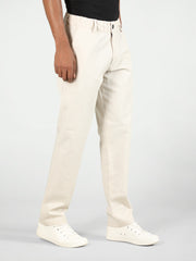 Men Slim Fit Solid Regular Trouser