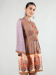 Women Printed Embroidered Kurti