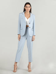 Women Solid Office Wear Formal Trouser