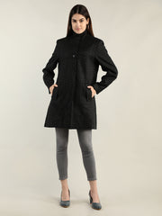 Women Single Breasted Winter Coat