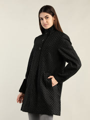 Women Single Breasted Winter Coat