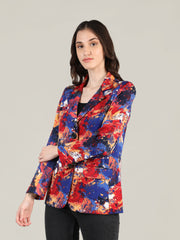 Women Printed Stylish Coat