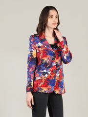 Women Printed Stylish Coat