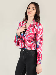 Women Printed Stylish Coat