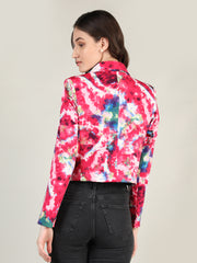 Women Printed Stylish Coat