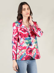 Women Printed Stylish Coat