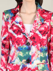 Women Printed Stylish Coat