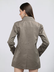 DLANXA Women Single Breasted Coat