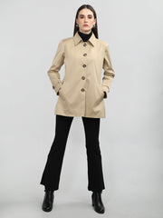 DLANXA Women Single Breasted Coat