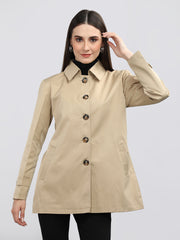 DLANXA Women Single Breasted Coat