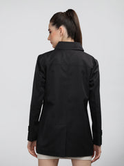 DLANXA Women Single Breasted Coat