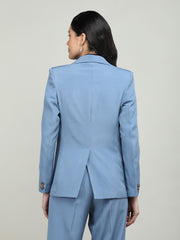 Women Solid Single-Breasted Blazer