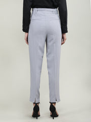 Women Solid Office Wear Formal Trouser