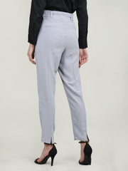 Women Solid Office Wear Formal Trouser