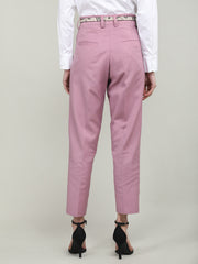 Women Solid Office Wear Formal Trouser