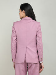 Women Solid Single-Breasted Blazer