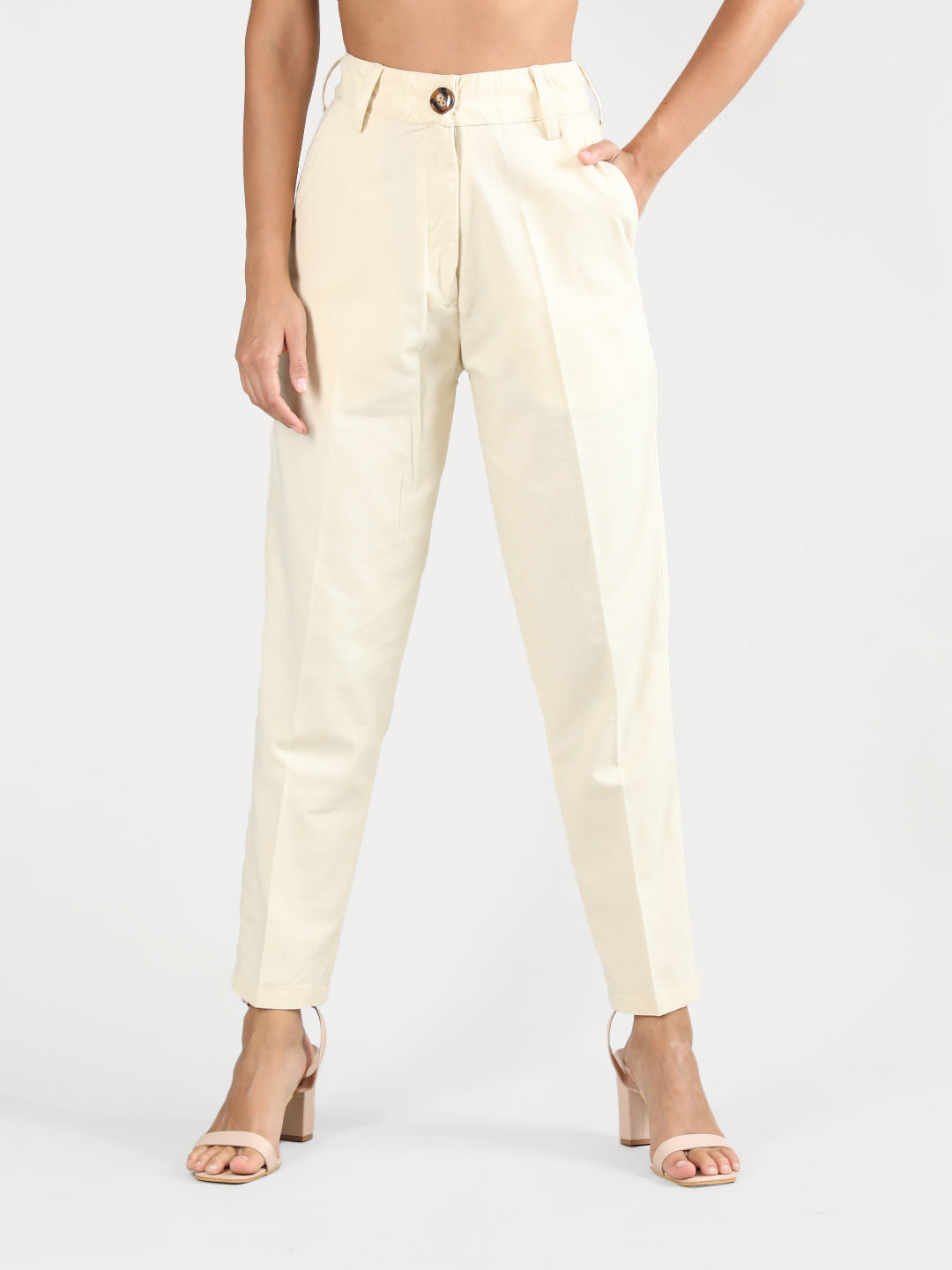 Women Office Wear Formal Trouser