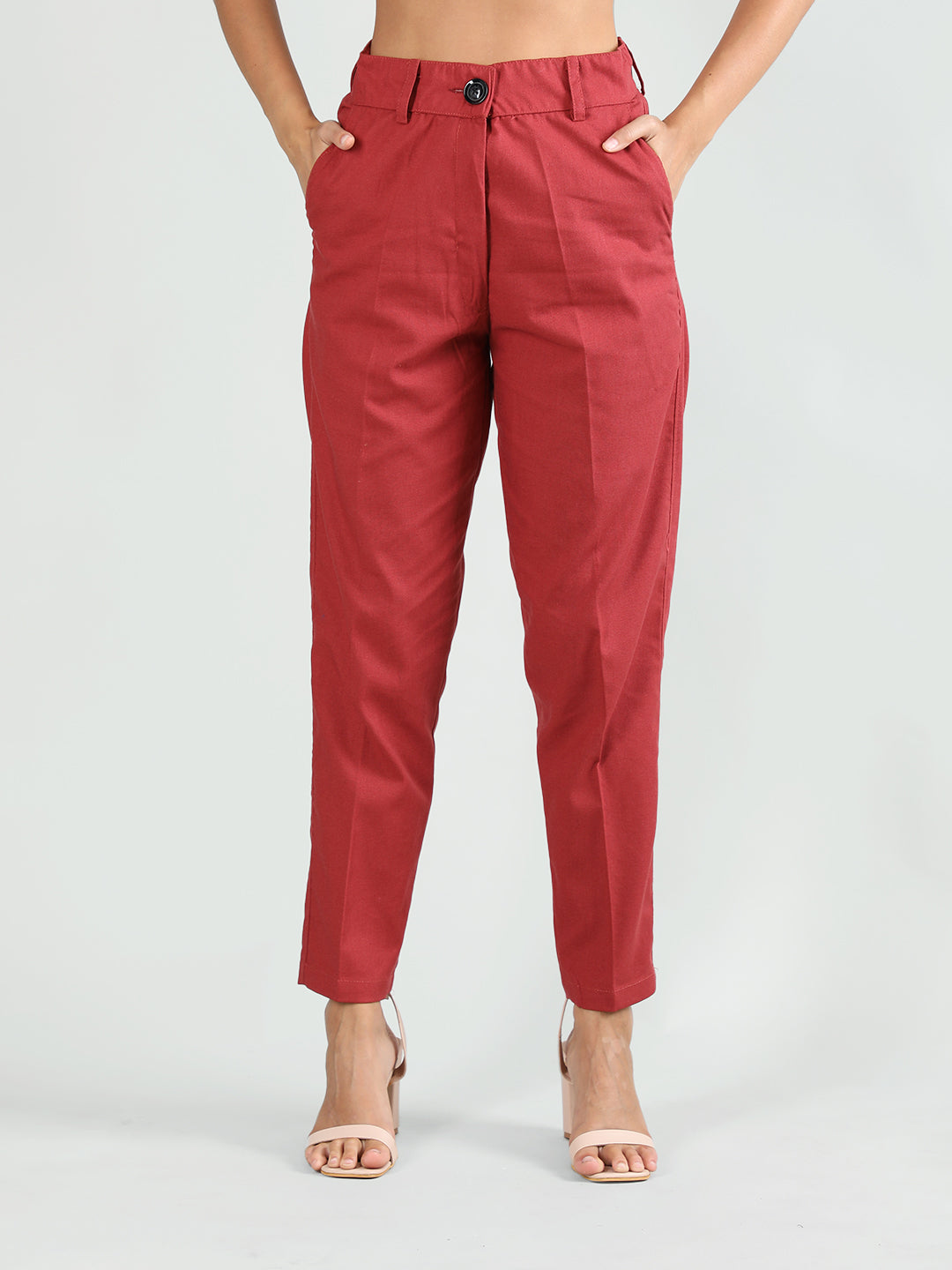 Women Office Wear Formal Trouser