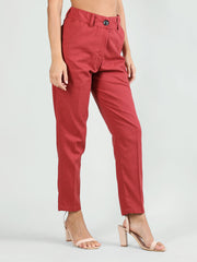 Women Office Wear Formal Trouser