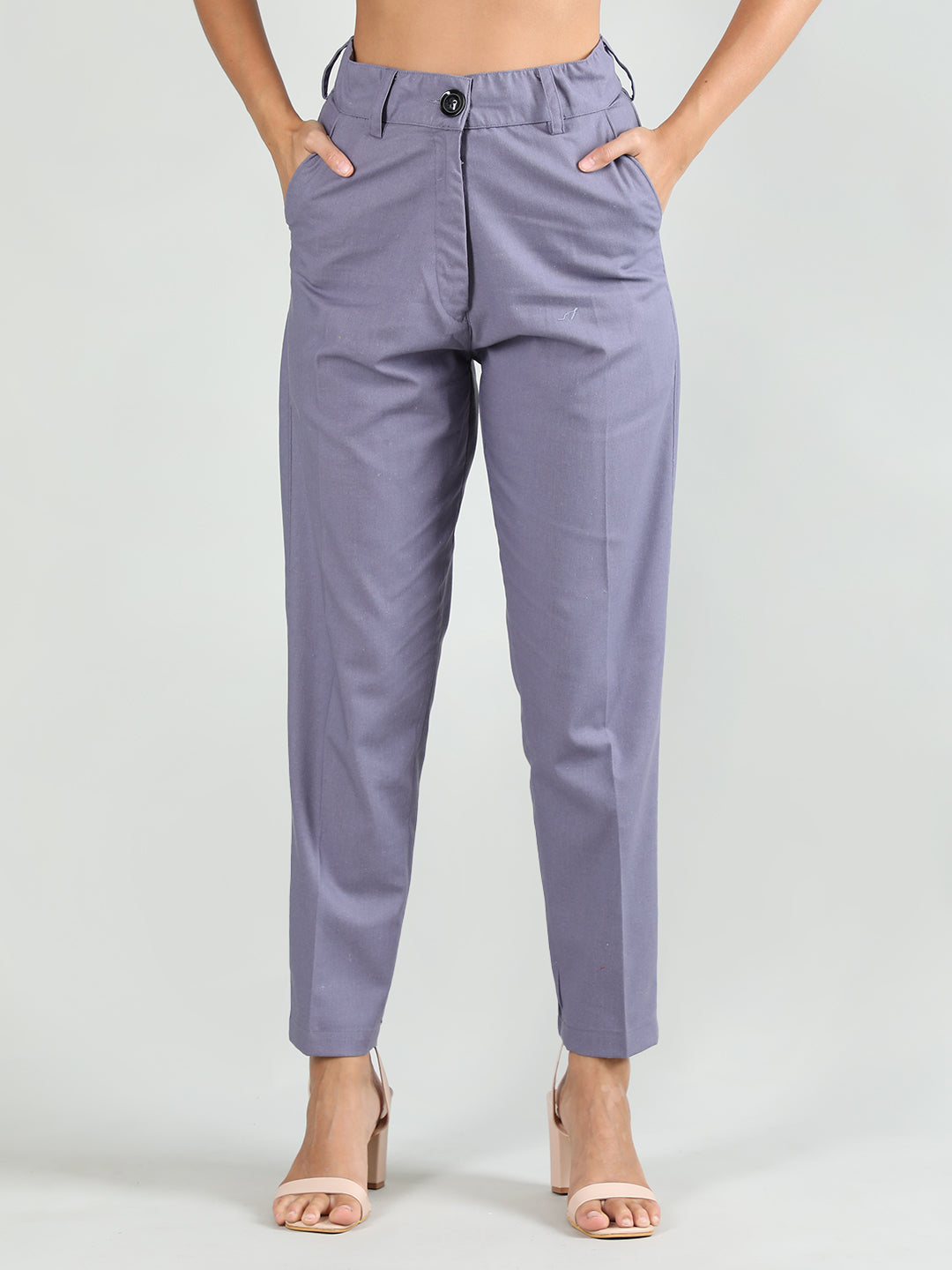 Women Office Wear Formal Trouser