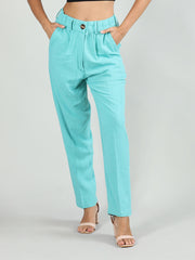 Women Office Wear Formal Trouser