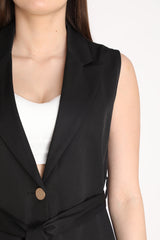 Women Solid Single-Breasted Blazer