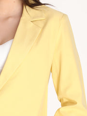 Women Solid Single-Breasted Blazer