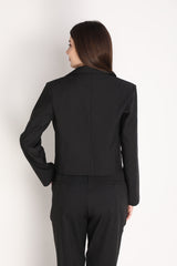 Women Solid Single-Breasted Blazer