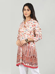 Women Printed Embroidered Kurti