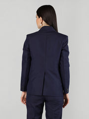 Women Solid Single-Breasted Blazer