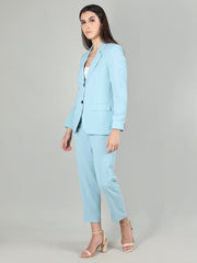 Women Solid Single-Breasted Blazer