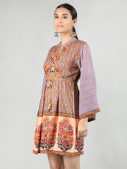 Women Printed Embroidered Kurti