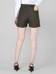 Regular Fit Casual Shorts for Women