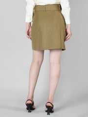 Women High Waisted Pleated Tennis Skirt with Pockets