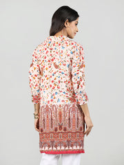 Women Printed Embroidered Kurti