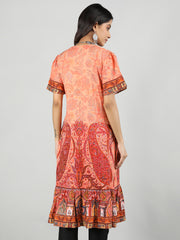 Women Printed Embroidered Kurti