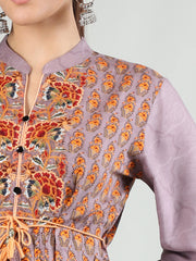 Women Printed Embroidered Kurti