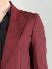 Women Solid Single-Breasted Blazer