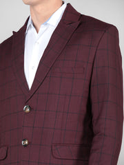 Men Regular Fit Casual Blazer