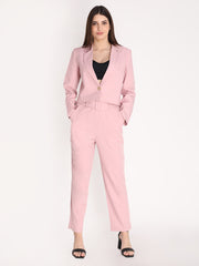 Women Solid Office Wear Formal Trouser