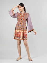 Women Printed Embroidered Kurti