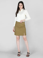 Women High Waisted Pleated Tennis Skirt with Pockets